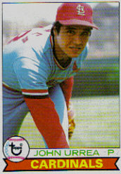 1979 Topps Baseball Cards      429     John Urrea DP